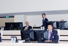 Президент Азербайджана принял участие в открытии Центра интеллектуального управления транспортом (ФОТО)