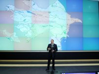 Президент Азербайджана принял участие в открытии Центра интеллектуального управления транспортом (ФОТО)