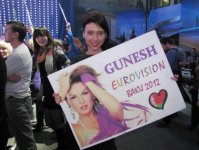 Только лучший должен отправиться на "Евровидение-2012" в Баку - Гюнешь (фотосессия)
