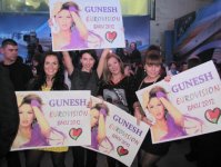 Только лучший должен отправиться на "Евровидение-2012" в Баку - Гюнешь (фотосессия)