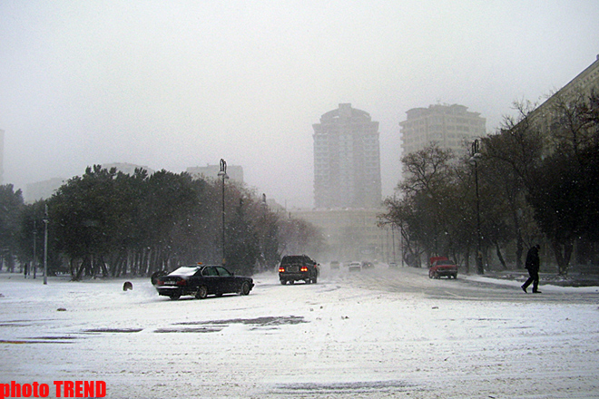 В Баку может быть перекрыт температурный минимум 1969 года