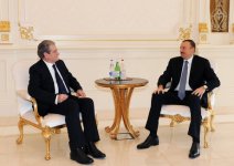 Президент Ильхам Алиев: У Азербайджана и Албании хорошие отношения, прочные связи (ФОТО)