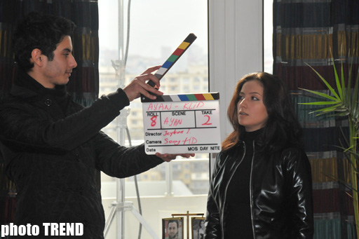 Аян Бабакишиева и кинокомпания "Бута фильм" реализовали оригинальный проект (фотосессия)