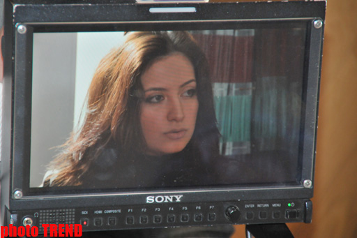 Аян Бабакишиева и кинокомпания "Бута фильм" реализовали оригинальный проект (фотосессия)