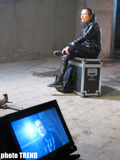 Аян Бабакишиева и кинокомпания "Бута фильм" реализовали оригинальный проект (фотосессия)