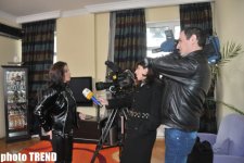 Аян Бабакишиева и кинокомпания "Бута фильм" реализовали оригинальный проект (фотосессия)