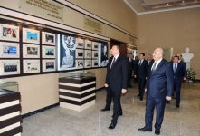 Начался визит Ильхама Алиева в Гусарский район (ФОТО)