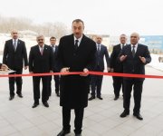 Начался визит Ильхама Алиева в Гусарский район (ФОТО)