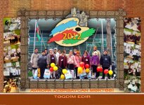 Рисунки в календаре на 2012 год азербайджанских учащихся (фотосессия)