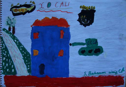 "Трагедия в Ходжалы" в работах юных художников (фотосессия)