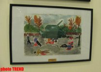 "20 лет без Ходжалы" в детских рисунках (фотосессия)