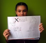 "Трагедия в Ходжалы" в работах юных художников (фотосессия)