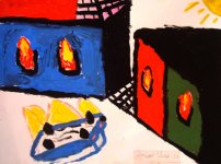 "Трагедия в Ходжалы" в работах юных художников (фотосессия)