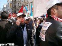 На центральной площади Стамбула начался митинг, посвященный 20-летию  Ходжалинского геноцида (ФОТО)