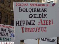 На центральной площади Стамбула начался митинг, посвященный 20-летию  Ходжалинского геноцида (ФОТО)