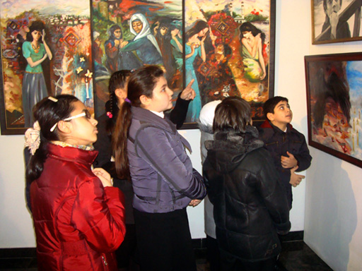 "ХОДЖАЛЫ - 20 лет трагедии" - в рисунках юных художников (фотосессия)