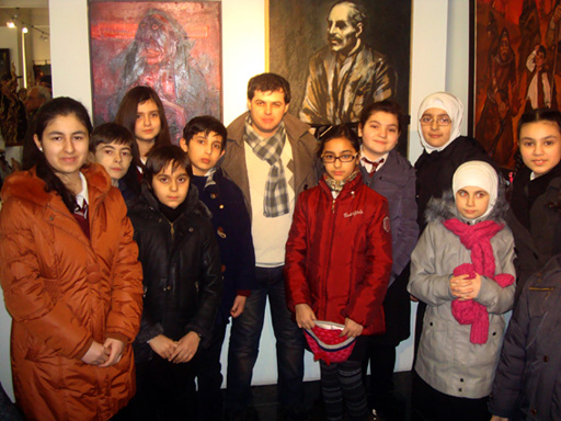 "ХОДЖАЛЫ - 20 лет трагедии" - в рисунках юных художников (фотосессия)