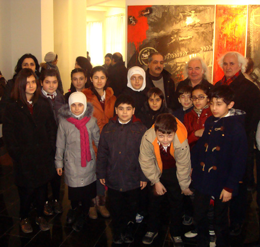 "ХОДЖАЛЫ - 20 лет трагедии" - в рисунках юных художников (фотосессия)