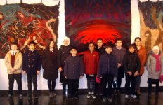 "ХОДЖАЛЫ - 20 лет трагедии" - в рисунках юных художников (фотосессия)