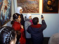 "ХОДЖАЛЫ - 20 лет трагедии" - в рисунках юных художников (фотосессия)