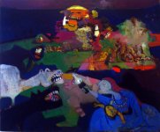 "ХОДЖАЛЫ - 20 лет трагедии" - в рисунках юных художников (фотосессия)