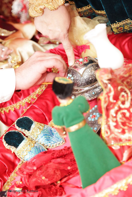 Заслуженная артистка Азербайджана Тунзаля Алиева - обряд нанесения хны (фотосессия)