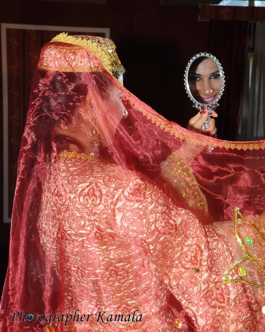 Заслуженная артистка Азербайджана Тунзаля Алиева - обряд нанесения хны (фотосессия)