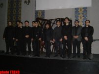 Хумар Гадимова представила философский проект "Крик любви" с участием Расима Балаева и Самира Джафарова (фотосессия)