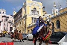Праздник в Баку "Ахыр чершенбе" - караван от Ичери шехер до Храма Атешгях (фотосессия)