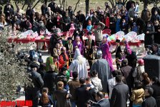Праздник в Баку "Ахыр чершенбе" - караван от Ичери шехер до Храма Атешгях (фотосессия)