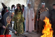 Праздник в Баку "Ахыр чершенбе" - караван от Ичери шехер до Храма Атешгях (фотосессия)
