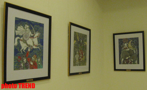 "Азербайджанские сказки" Арифа Гусейнова - серьезного художника с детской душой (фотосессия)