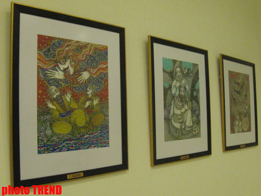 "Азербайджанские сказки" Арифа Гусейнова - серьезного художника с детской душой (фотосессия)