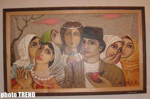 В Баку открылась выставка "Краски Новруза": "Тепло работ согреет души" (фотосессия)