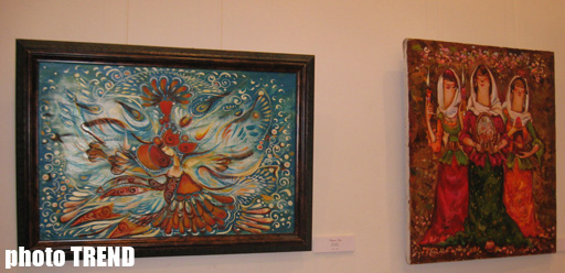 В Баку открылась выставка "Краски Новруза": "Тепло работ согреет души" (фотосессия)