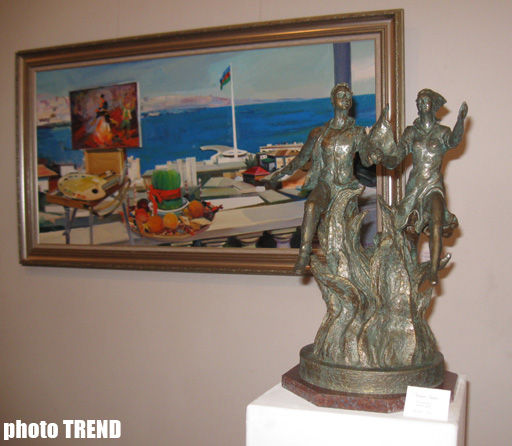 В Баку открылась выставка "Краски Новруза": "Тепло работ согреет души" (фотосессия)