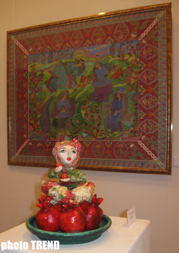 В Баку открылась выставка "Краски Новруза": "Тепло работ согреет души" (фотосессия)