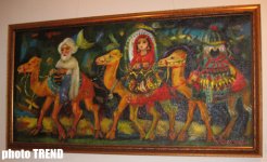 В Баку открылась выставка "Краски Новруза": "Тепло работ согреет души" (фотосессия)