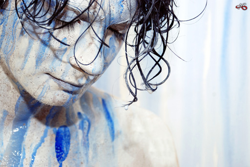 Боди-арт радио-телеведущего ANS «Стихии Новруза» (фотосессия)