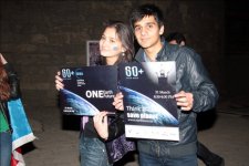 В Азербайджане проведена акция "Час Земли" (фотосессия)