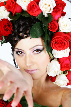 Аян Бабакишиева реализовала новый проект "Весна и Амур" (фотосессия)