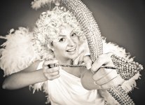 Аян Бабакишиева реализовала новый проект "Весна и Амур" (фотосессия)