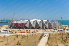 В "Baku Crystal Hall" проводятся завершающие работы (ВИДЕО-ФОТО)