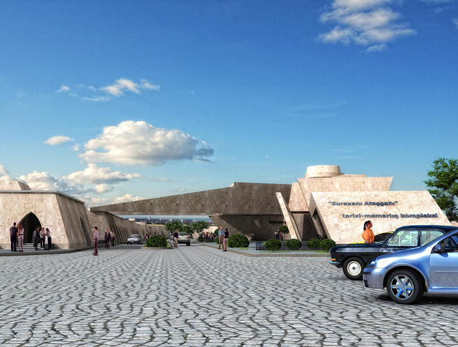 В Храме огнепоклонников в Баку начались ремонтно-восстановительные работы (ФОТО)