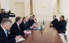 Президент Азербайджана принял спецпредставителя ЕС по Южному Кавказу