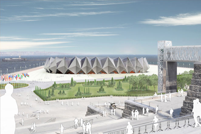 Baku Crystal Hall - грандиозный проект, выполненный в сжатые сроки (фото)