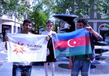 "Azərbaycana Eurovision yaraşır" - креативная акция фан-клуба "Евровидения" (фотосессия)