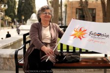 "Azərbaycana Eurovision yaraşır" - креативная акция фан-клуба "Евровидения" (фотосессия)