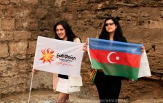 "Azərbaycana Eurovision yaraşır" - креативная акция фан-клуба "Евровидения" (фотосессия)