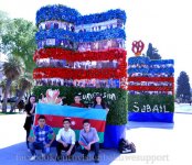 "Azərbaycana Eurovision yaraşır" - креативная акция фан-клуба "Евровидения" (фотосессия)